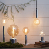 Lampfot E27 Glans | 17cm | krom [Star Trading] 297-13 502093 - 2