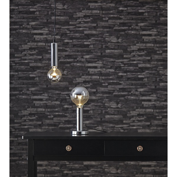 Lampfot E27 Glans | 17cm | krom [Star Trading] 297-13 502093 - 3