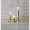 Lampfot E27 Glans | 17cm | mässing [Star Trading] 297-11 502091 - 6