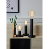 Lampfot E27 Glans | 17cm | svart [Star Trading] 297-12 502092 - 3