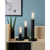 Lampfot E27 Glans | 17cm | svart [Star Trading] 297-12 502092 - 4
