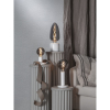 Lampfot E27 Glans | 17cm | vit [Star Trading] 297-14 502094 - 5