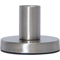 Lampfot E27 Glans | 8,5cm | borstat stål [Star Trading] 297-05 502090