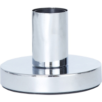 Lampfot E27 Glans | 8,5cm | krom [Star Trading] 297-03 502088