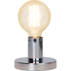 Lampfot E27 Glans | 8,5cm | krom [Star Trading] 297-03 502088 - 3