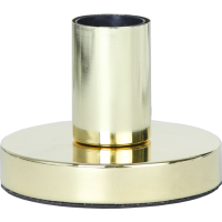 Lampfot E27 Glans | 8,5cm | mässing  [Star Trading]⭐ 297-01 361976