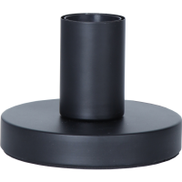 Lampfot E27 Glans | 8,5cm | svart [Star Trading] 297-02 361975