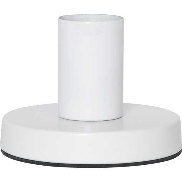 Lampfot E27 Glans | 8,5cm | vit [Star Trading] 297-04 502089 - 1