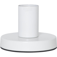 Lampfot E27 Glans | 8,5cm | vit [Star Trading] 297-04 502089