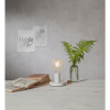 Lampfot E27 Glans | 8,5cm | vit [Star Trading] 297-04 502089 - 6