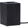Lampfot E27 Lys | 10cm | svart  [Star Trading]⭐