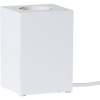 Lampfot E27 Lys | 10cm | vit  [Star Trading]⭐ 361981 - 1