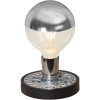 Lampfot E27 Magic | 9cm | svart [Star Trading] 297-53 502103 - 5