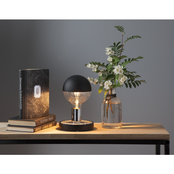 Lampfot E27 Magic | 9cm | svart [Star Trading] 297-53 502103 - 7