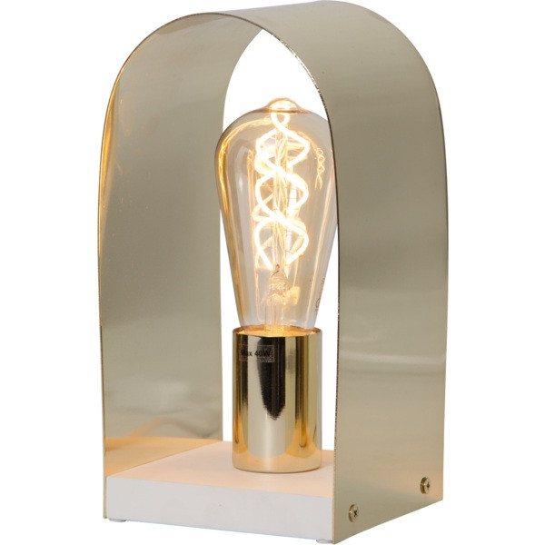 Lampfot E27 Nobel | 24cm | mässing [Star Trading] 296-91 502104 - 3
