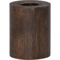 Lampfot E27 Tub | 10cm | trä [Star Trading] 296-40-1 502106
