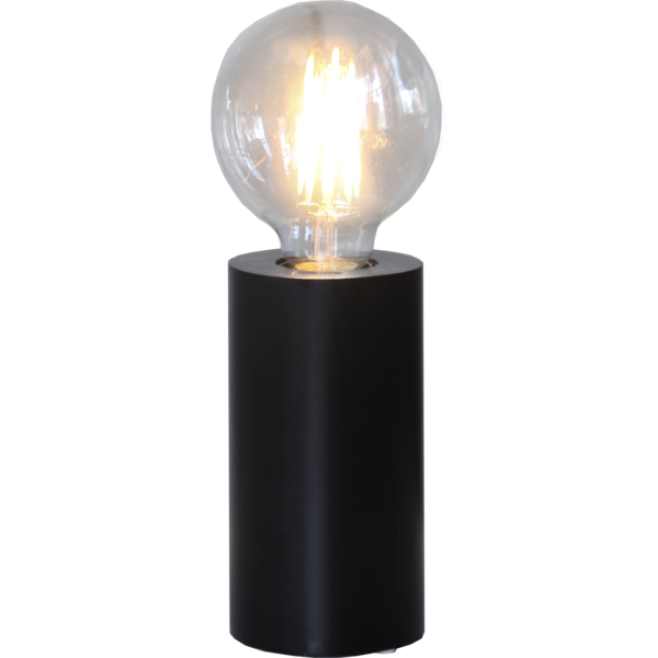 Lampfot E27 Tub | 15cm | svart [Star Trading] 296-52 361985 - 3