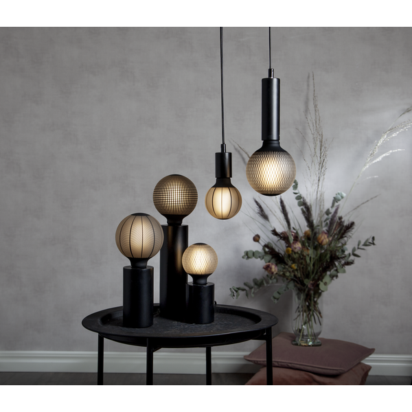 Lampfot E27 Tub | 15cm | svart [Star Trading] 296-52 361985 - 4