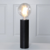 Lampfot E27 Tub | 25cm | svart [Star Trading] 296-62 502108 - 2
