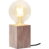 Lampfot Lys E27 | 10cm | brun 296-01 361980 - 3