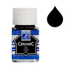 Lefranc Bourgeois Keramisk glas & porslinsfärg 265 | svart | 50ml 405123 - 1