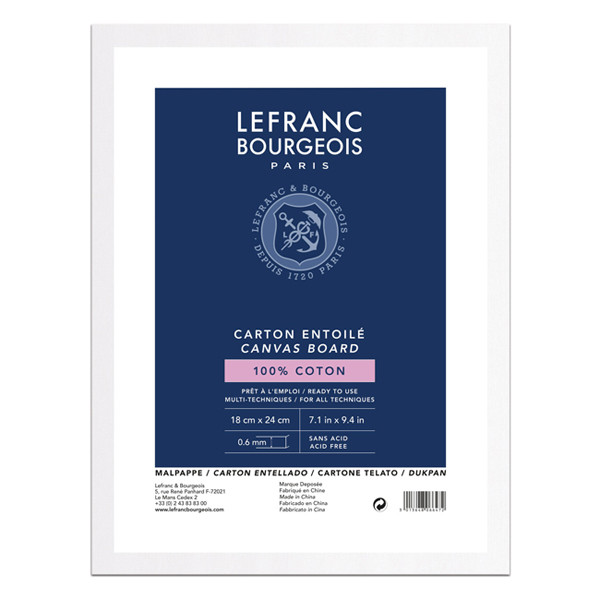 Lefranc Bourgeois Louvre canvas | 18 x 24cm 806647 405149 - 1