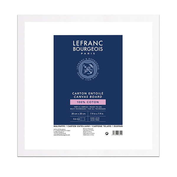 Lefranc Bourgeois Louvre canvas | 20 x 20cm 806654 405156 - 1