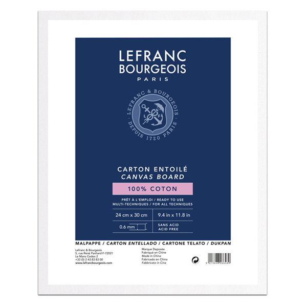 Lefranc Bourgeois Louvre canvas | 24 x 30cm 806648 405150 - 1