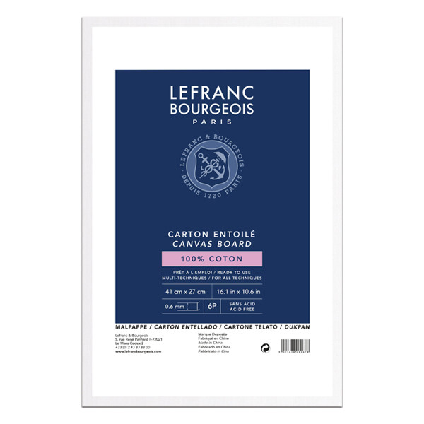 Lefranc Bourgeois Louvre canvas | 41 x 27cm 806067 405140 - 1