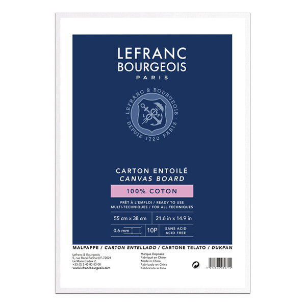 Lefranc Bourgeois Louvre canvas | 55 x 38cm 806071 405144 - 1