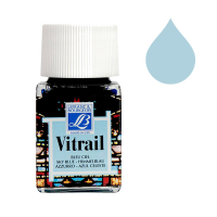 Lefranc Bourgeois Vitrail glas & porslinsfärg 028 | himmelsblå | 50ml 405094