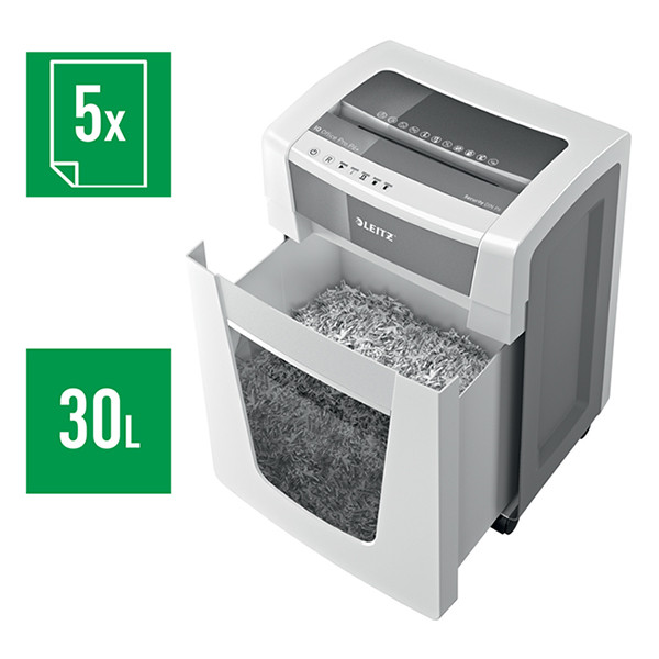 > Dokumentförstörare P6+ | Leitz IQ Office Pro [22kg] 226121 - 2
