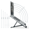 > Laptopställ | Leitz Ergo Ultra-slim | mörkgrå aluminium 202509 - 5