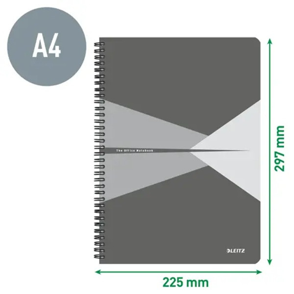 Anteckningsblock A4 linjerat | mixad | 90 ark | Leitz Office | 5st SE001220 - 6