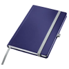Anteckningsbok A5 linjerat | blå | 80 ark | Leitz Style Hard Cover SE001152 - 1
