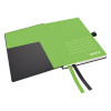 Anteckningsbok A6 linjerat | svart | 80 ark | Leitz 4480 Complete 211554 - 2