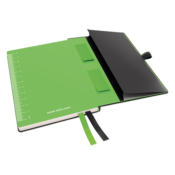 Anteckningsbok A6 linjerat | svart | 80 ark | Leitz 4480 Complete 211554 - 3