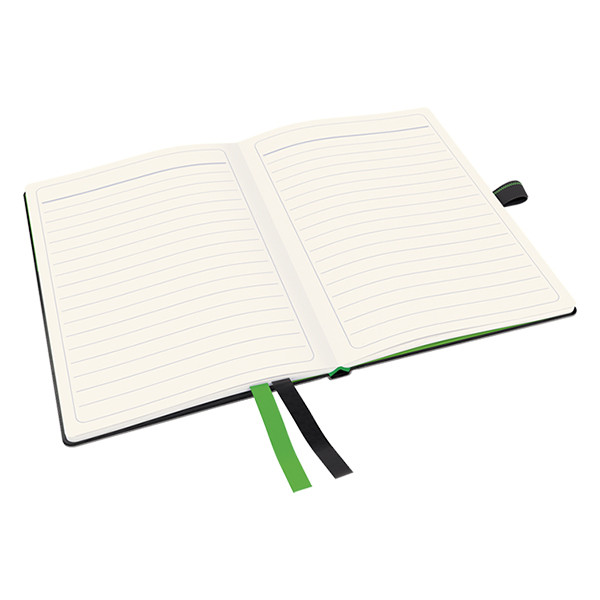 Anteckningsbok A6 linjerat | svart | 80 ark | Leitz 4480 Complete 211554 - 4