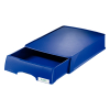 Leitz Brevkorg med låda | Leitz 5210 Plus | blå 52100035 202521 - 2