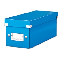 Leitz CD-box | Leitz 6041 WOW Click & Store | blå metallic 60410036 211128