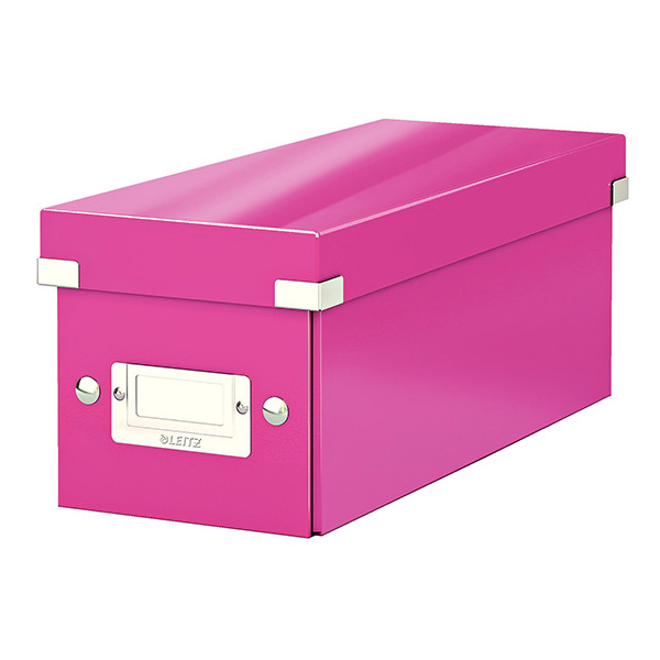 Leitz CD-box | Leitz 6041 WOW Click & Store | rosa metallic 60410023 211126 - 1