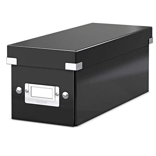 Leitz CD-box | Leitz 6041 WOW Click & Store | svart 60410095 211124 - 1