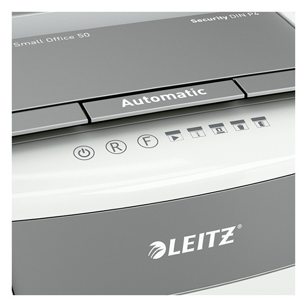Leitz Dokumentförstörare P4 | Leitz IQ Auto+ Small Office 50X [11,5kg] 80350000 227622 - 3
