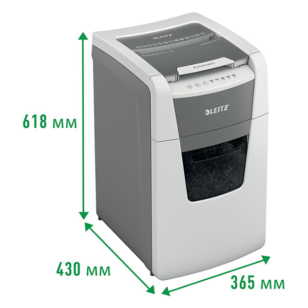 Leitz Dokumentförstörare P4 | Leitz IQ Autofeed Office 150 [5kg] 80130000 226506 - 5