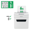 Leitz Dokumentförstörare P4 | Leitz IQ Protect Premium 6X [3kg] 80900000 226556 - 2