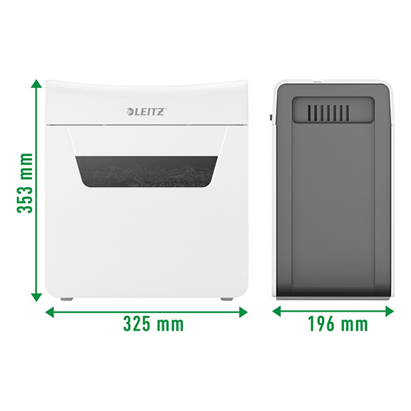 Leitz Dokumentförstörare P4 | Leitz IQ Protect Premium 6X [3kg] 80900000 226556 - 4