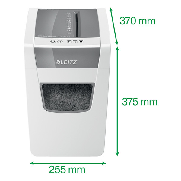 Leitz Dokumentförstörare P4 | Leitz IQ Slim Home Office [6,5kg] 80010000 226114 - 4