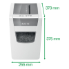 Leitz Dokumentförstörare P4 | Leitz IQ Slim Home Office [6,5kg] 80010000 226114 - 4