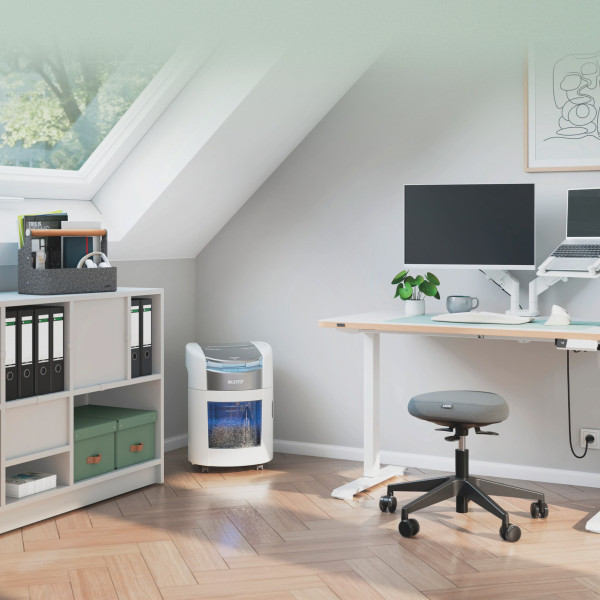 Dokumentförstörare P5 | Leitz OptiMax Auto Home Office 150 [15kg] SE001494 - 5
