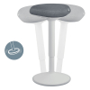 Ergonomisk sitt-stå-pall rund 57-82cm | Leitz Ergo | ljusgrå 202761 - 2